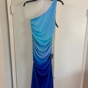 Lulu’s Blue Ombre Dress
